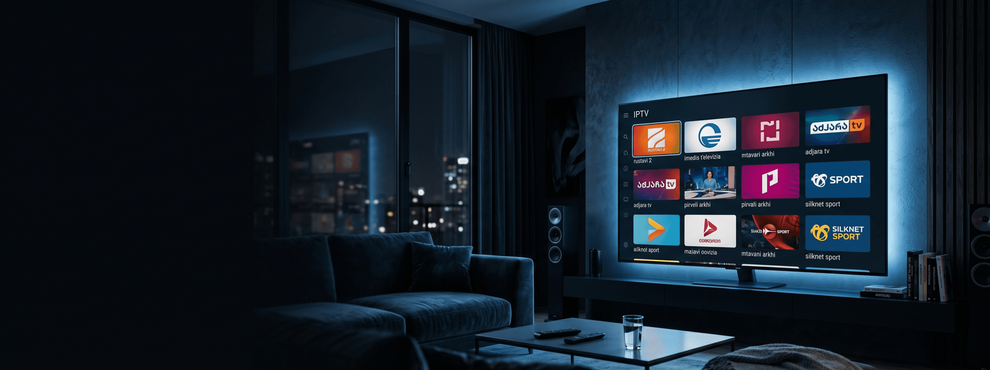 VTV.ge — IPTV საქართველო, Setanta Sports, Digi+, 108+ არხი